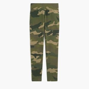 New! J. CREW XXL XX-LARGE Camo Leggings Army Green Khaki Pants Bottoms NWT